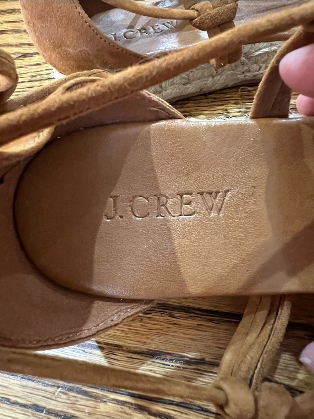 J. Crew cree suede